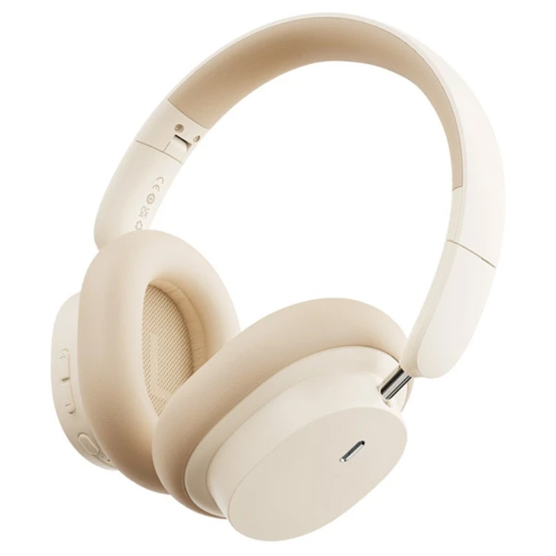 Накладні бездротові навушники Baseus Bowie D05 Wireless Headphones (NGTD02021) (Creamy-white)