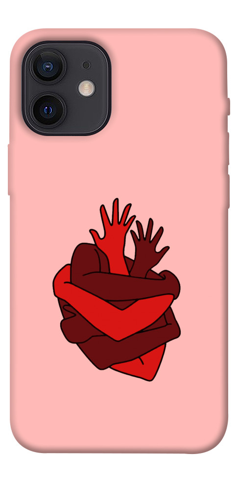 

Чехол Сердце из рук для iPhone 12 mini 1107834