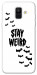 Чехол Stay Weird для Galaxy A6 (2018)