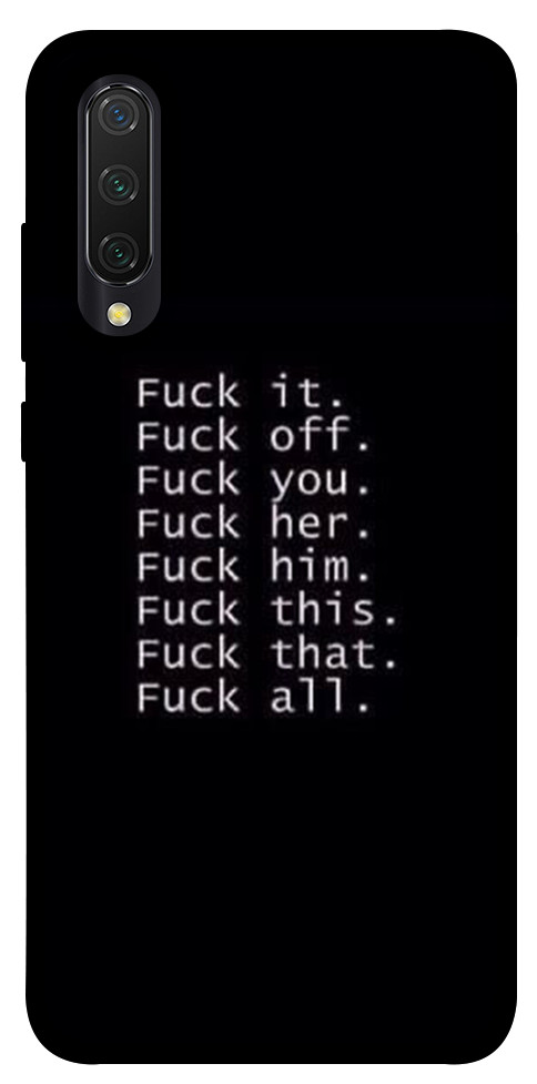 

Чехол F_ck it для Xiaomi Mi CC9 1074592