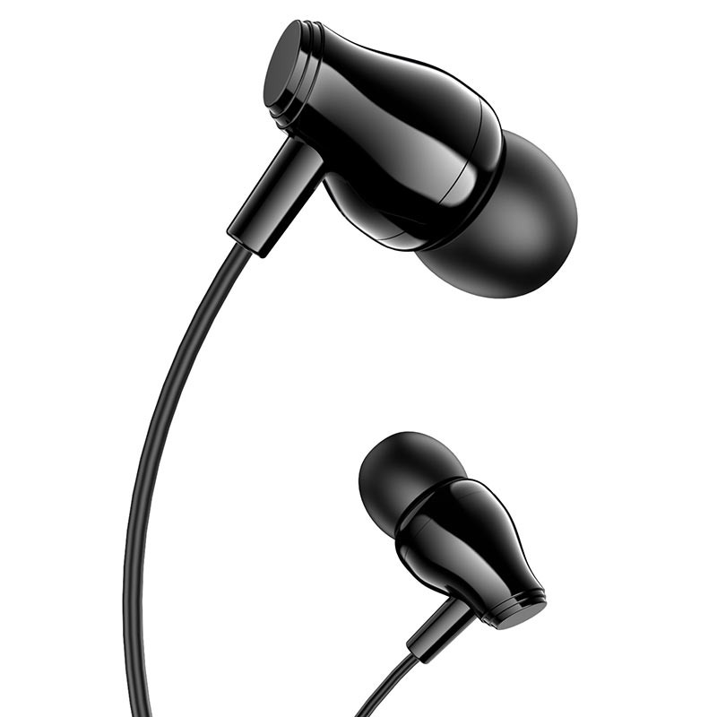 Фото Навушники Borofone BM61 (3.5mm/1.2m) (Чорний) на vchehle.ua
