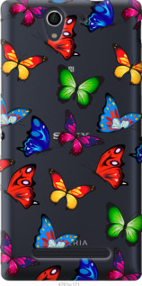 

Чехол Красочные мотыльки для Sony Xperia C3 D2502 1054775
