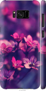 Чехол Пурпурные цветы для Samsung Galaxy S8