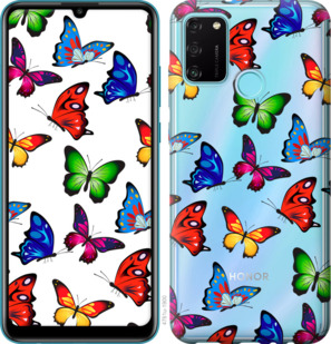 

Чохол Барвисті метелики на Huawei Honor 9A 917053
