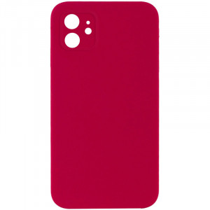 Silicone Case Square Full Camera Protective (AA) NOLOGO на Apple iPhone 11 (6.1")