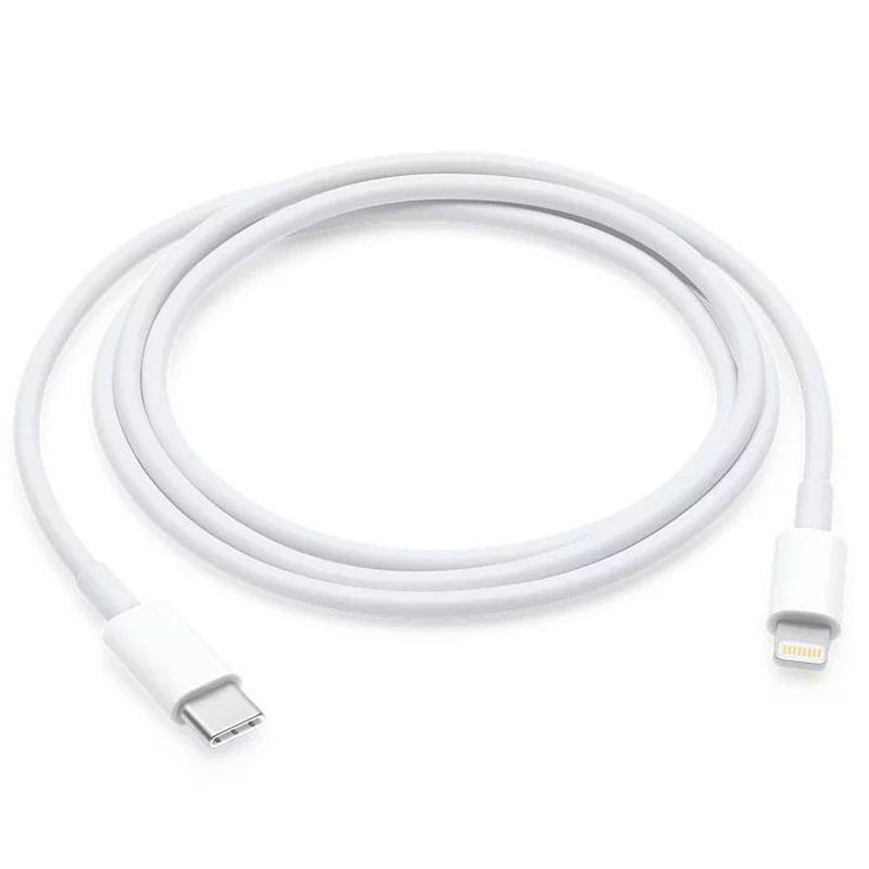 Фото Дата-кабель для iPhone Type-C to Lightning (AAA grade) 1m (box) (Белый) на vchehle.ua