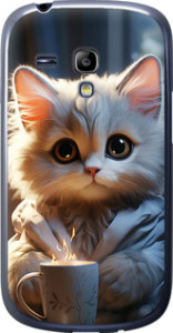 Чохол White cat на Samsung Galaxy S3 mini