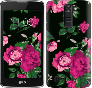 

Чехол Розы на черном фоне для LG K7 546995