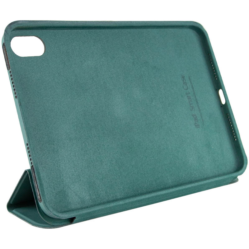 Чохол (книжка) Smart Case Series with logo для Apple iPad Mini 6 (8.3") (2021) (Зелений / Pine green) в магазині vchehle.ua