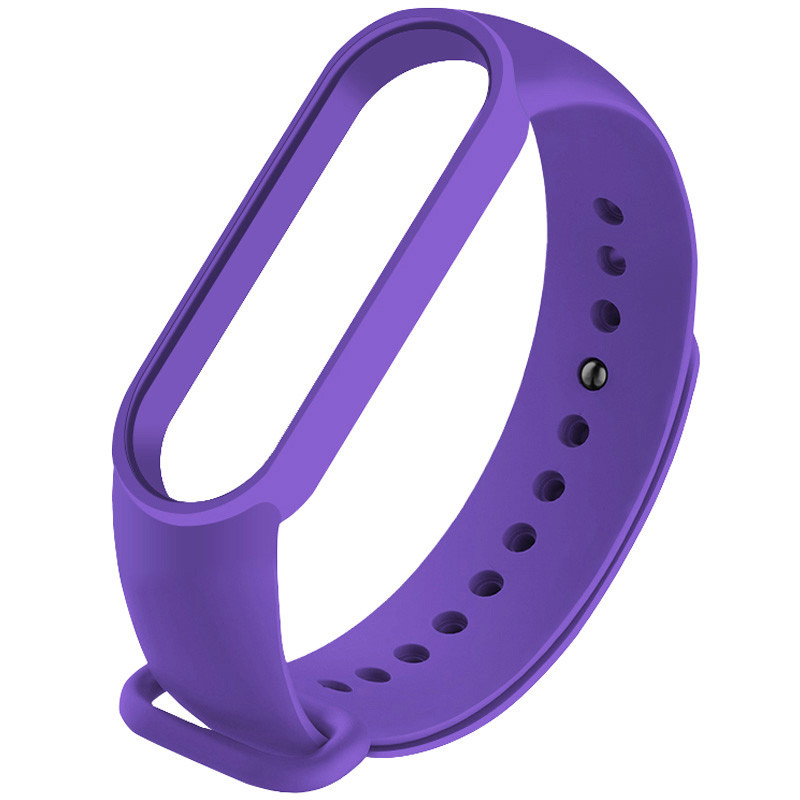 

Силиконовый ремешок для Xiaomi Mi Band 3/4 (Фиолетовый / Violet) 1106291