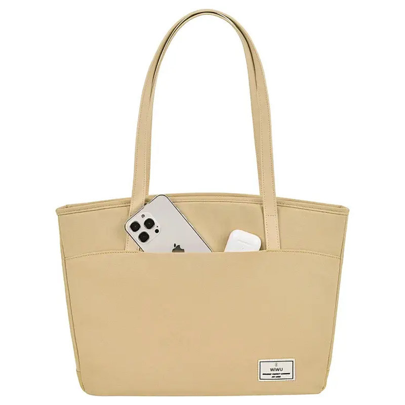 Фото Сумка для ноутбука WIWU Ora Tote 14'' (Biege) на vchehle.ua