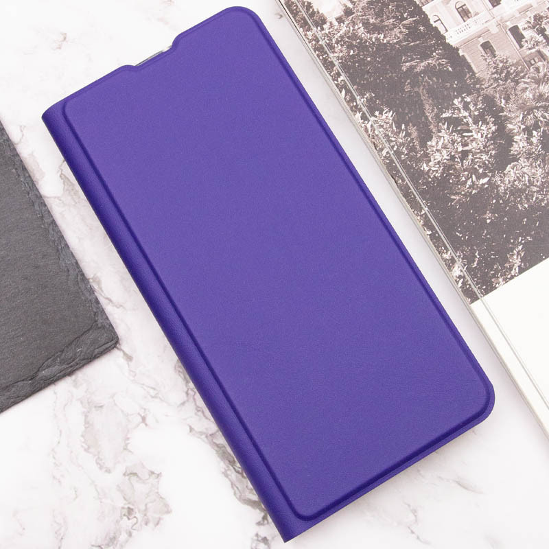 Замовити Шкіряний чохол-книжка GETMAN Elegant (PU) на Xiaomi Redmi 12 (Фіолетовий) на vchehle.ua