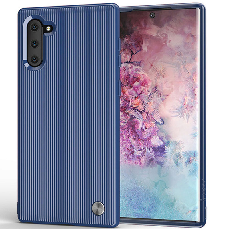 

TPU чехол iPaky Suitcase Series для Samsung Galaxy Note 10 (Синий) 787849