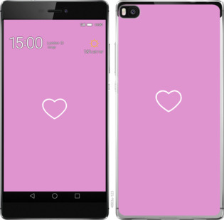 

Чехол Сердце 2 для Huawei Ascend P8 912434