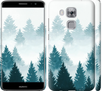

Чехол Акварельные Елки для Huawei Nova Plus 862757