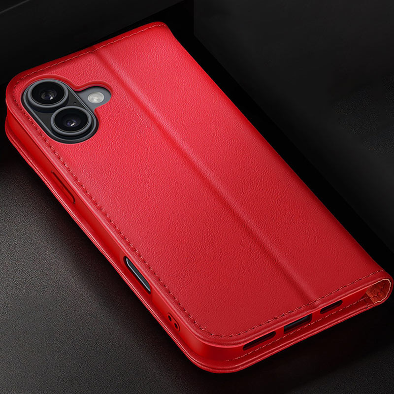 Фото Чохол-книжка Dux Ducis Hivo на Apple iPhone 16 (6.1") (Red) в маназині vchehle.ua