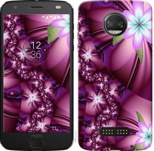 

Чехол Цветочная мозаика для Motorola Moto G5 PLUS 701750