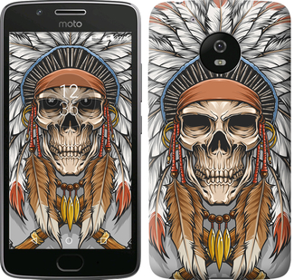 

Чехол Череп индейца для Motorola Moto G5 641299
