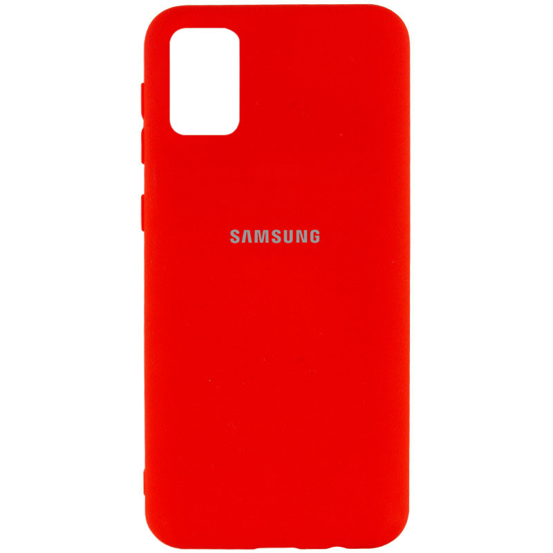 

Чохол Silicone Cover My Color Full Protective (A) на Samsung Galaxy A02s (Червоний / Red) 1116233