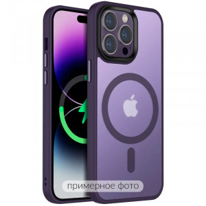 TPU+PC чохол Metal Buttons with Magnetic Safe Colorful на Apple iPhone 16 (6.1")