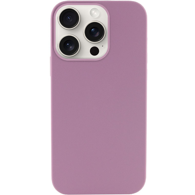 Чехол Silicone Case Full Protective (AA) NO LOGO для Apple iPhone 14 Pro (6.1") (Лиловый / Lilac Pride)