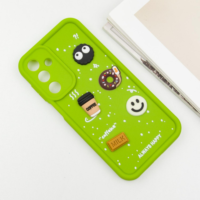 Фото Чехол TPU Toys Case для Samsung Galaxy A16 4G/5G (Light Green / Always Happy) в магазине vchehle.ua