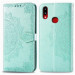 Фото Кожаный чехол-книжка Art Case с визитницей для Samsung Galaxy A10s (Бирюзовый) в магазине vchehle.ua
