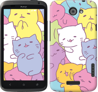 

Чохол Котики на HTC One X+ 565473