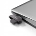 Фото Флеш накопитель USAMS US-ZB197 USB3.0 Rotatable High Speed Flash Drive 128 Gb (Iron-grey) в магазине vchehle.ua