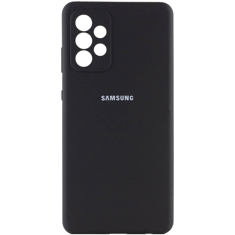 Чохол Silicone Cover Full Camera (AA) Samsung Galaxy A33 5G (Чорний / Black)