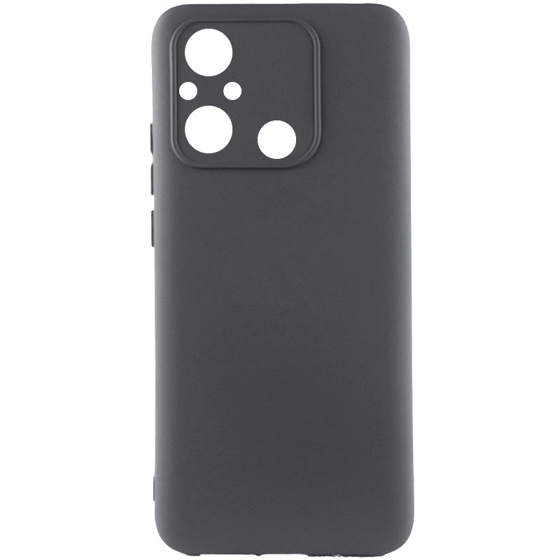 Чехол Silicone Cover Lakshmi Full Camera (AA) для Xiaomi Redmi 12C / Poco C55 (Шоколадный / Chocolate)
