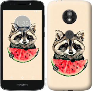 

Чехол Енотик с арбузом для Motorola Moto E5 Play 800059