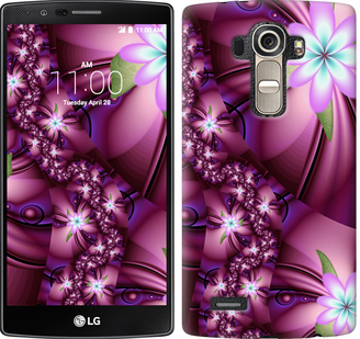 

Чехол Цветочная мозаика для LG G4 H815 121015