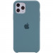 Чохол Silicone Case (AA) на Apple iPhone 11 Pro Max (6.5") (Зелений / Pine green)