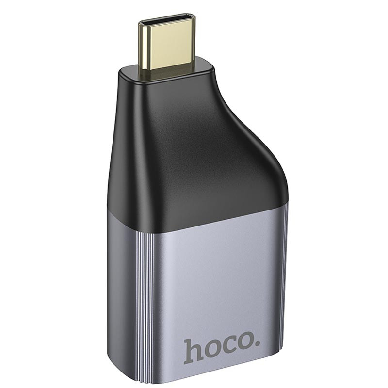 Перехідник Hoco UA33 Type-C to HDTV (Metal grey) в магазині vchehle.ua