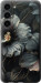 Чехол Черные цветы для Samsung Galaxy S23 Plus