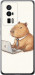 Чохол Funny Capybara CEO Working на Xiaomi Poco F5 Pro 5G