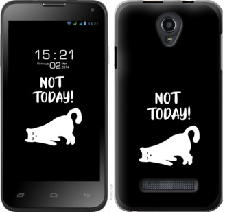 

Чехол Уставший кот для Fly IQ4415 874671