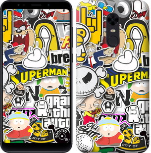 

Чехол Popular logos для Xiaomi Redmi 5 Plus 628058