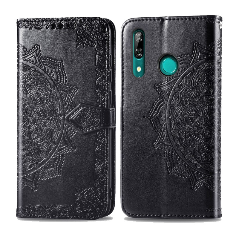 Фото Кожаный чехол (книжка) Art Case с визитницей для Huawei P Smart Z (Черный) на vchehle.ua