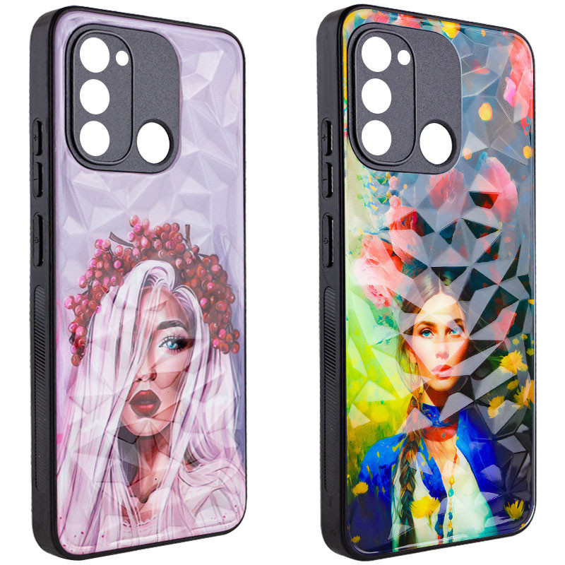 TPU+PC чехол Prisma Ladies для TECNO Spark 8C