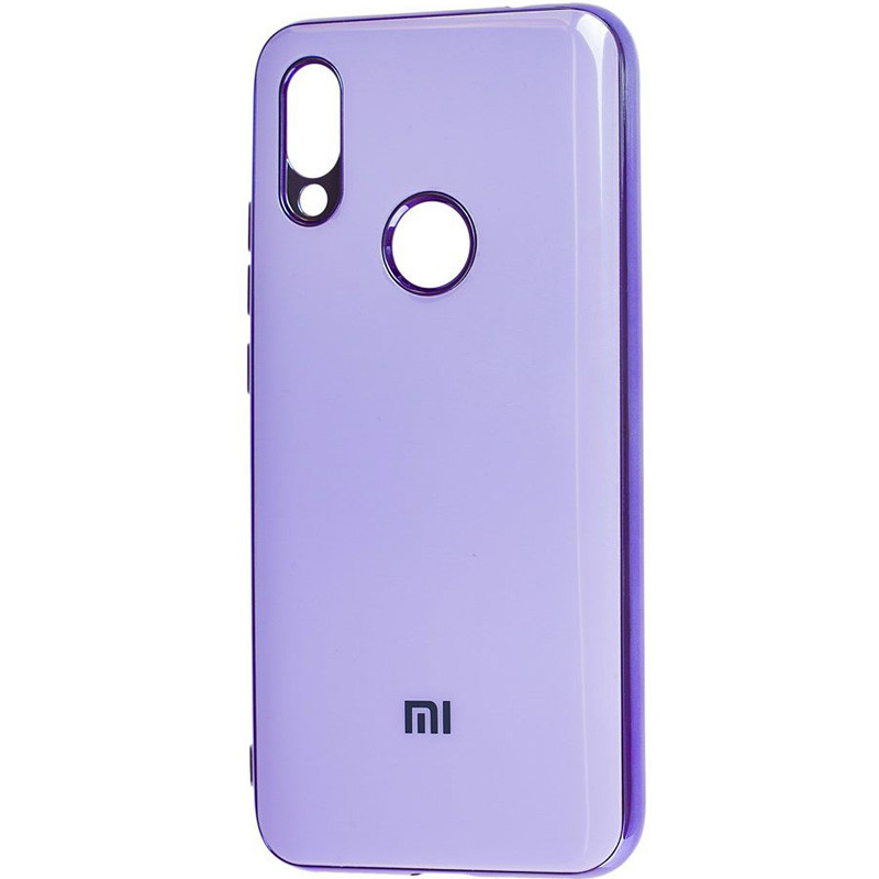 

TPU чохол GLOSSY LOGO для Xiaomi Redmi Note 7 Pro (Бузковий) 713712