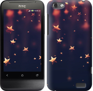 

Чохол Падаючі зірки на HTC One V t320e 645964