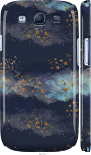 

Чехол Ночь золотые звезды для Samsung Galaxy S3 Duos I9300i 1405880