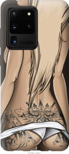 

Чехол Девушка с татуировкой для Samsung Galaxy Note 20 Ultra 1060212