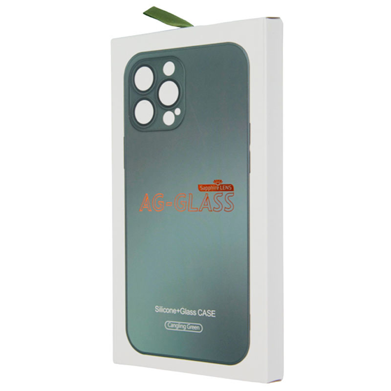 Фото Чехол TPU+Glass Sapphire matte case для Apple iPhone 11 Pro Max (6.5") (Cangling Green) в магазине vchehle.ua