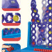 Настольная интерактивная игра Ummi 22048 Line Up Spin 4 (Blue) в магазине vchehle.ua