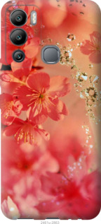 

Чехол Розовые цветы для Infinix Hot 12i 1502997