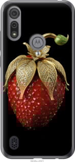 Чехол Клубника v3 для Motorola E6s
