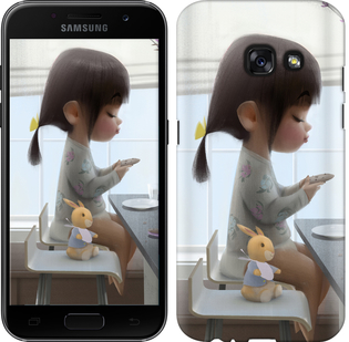 

Чохол Мила дівчинка з зайчиком на Samsung Galaxy A3 (2017) 636405